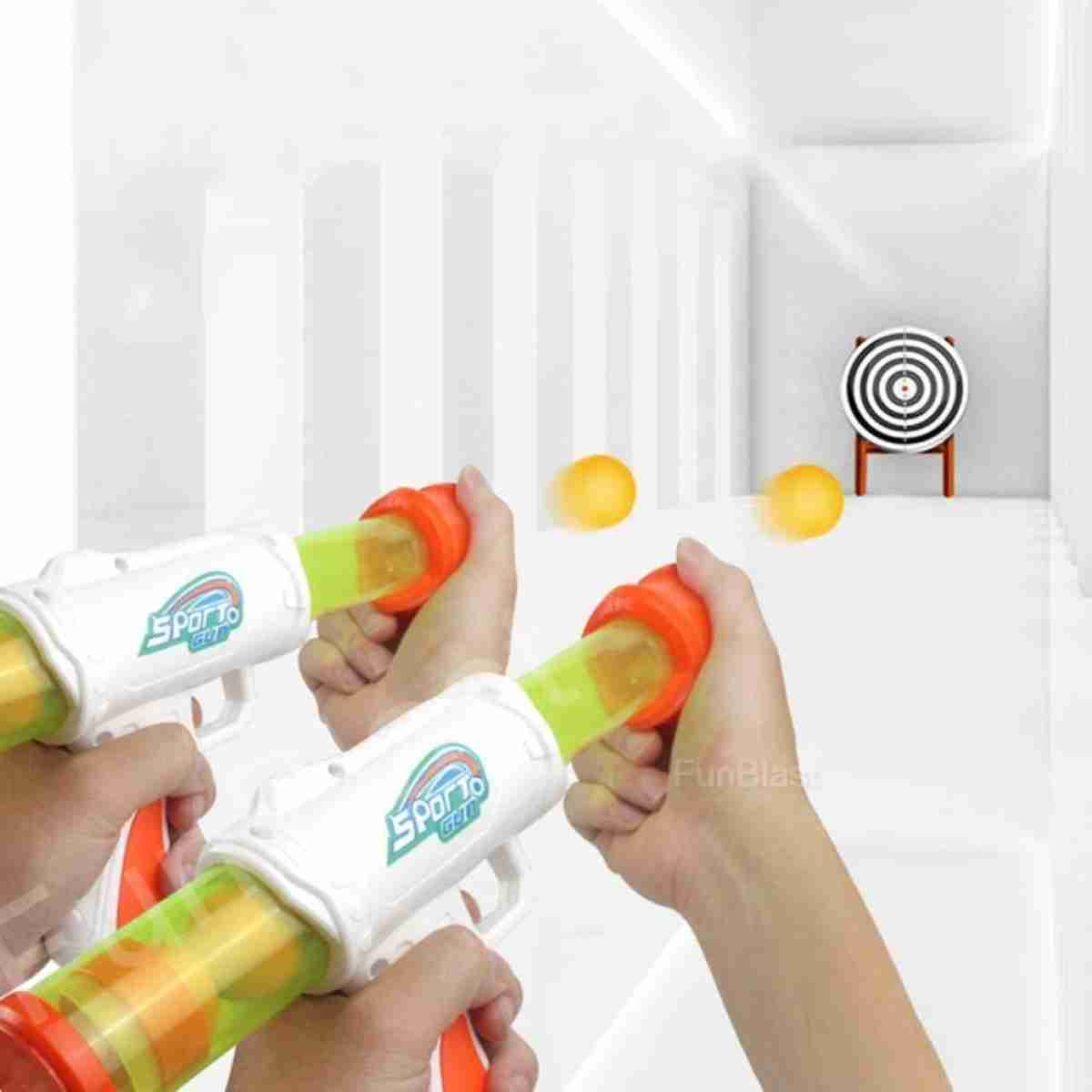 YU WELL Shooting Ball Blaster Foam Shooter Gun